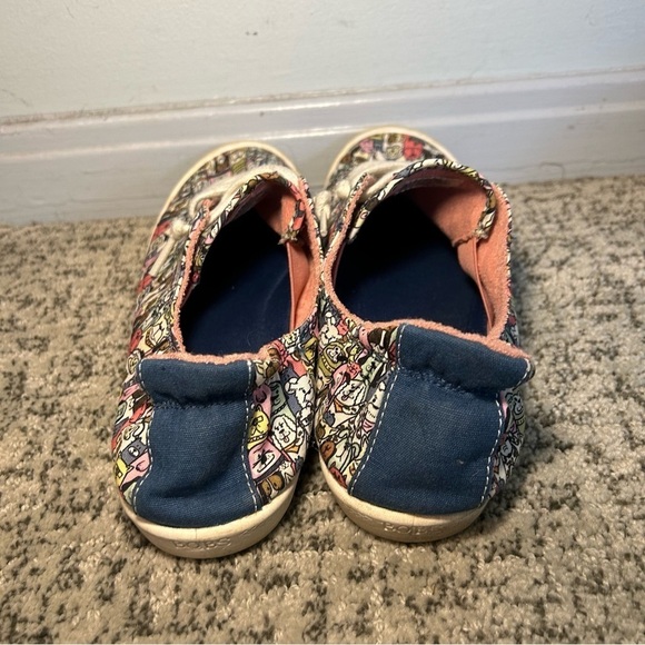 Bobs from Sketchers Memory Foam Beach Bingo Rover Rally Dog Print Slip-Ons - Picture 6 of 9